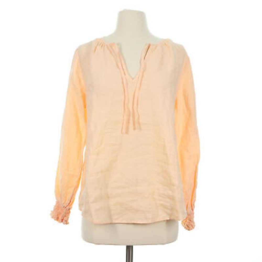 Cloth & Stone Long Sleeve Linen top